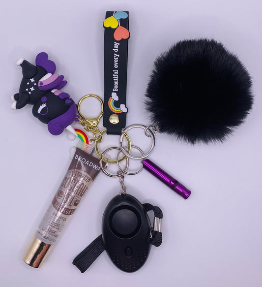 Unicorn Keychain Set